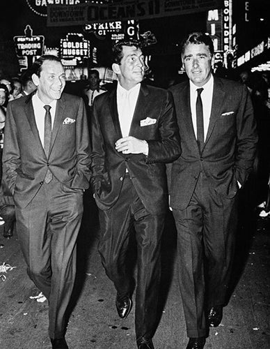 Frank Sinatra, Dean Martin and Peter Lawford