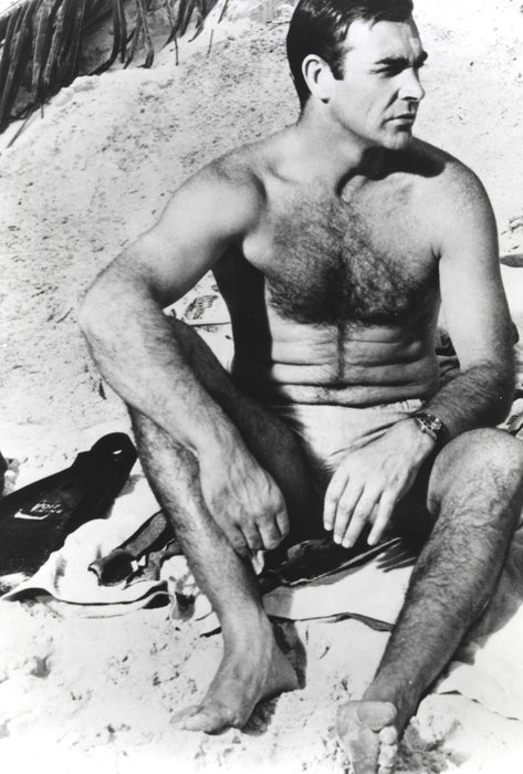 Sean Connery on the Beach