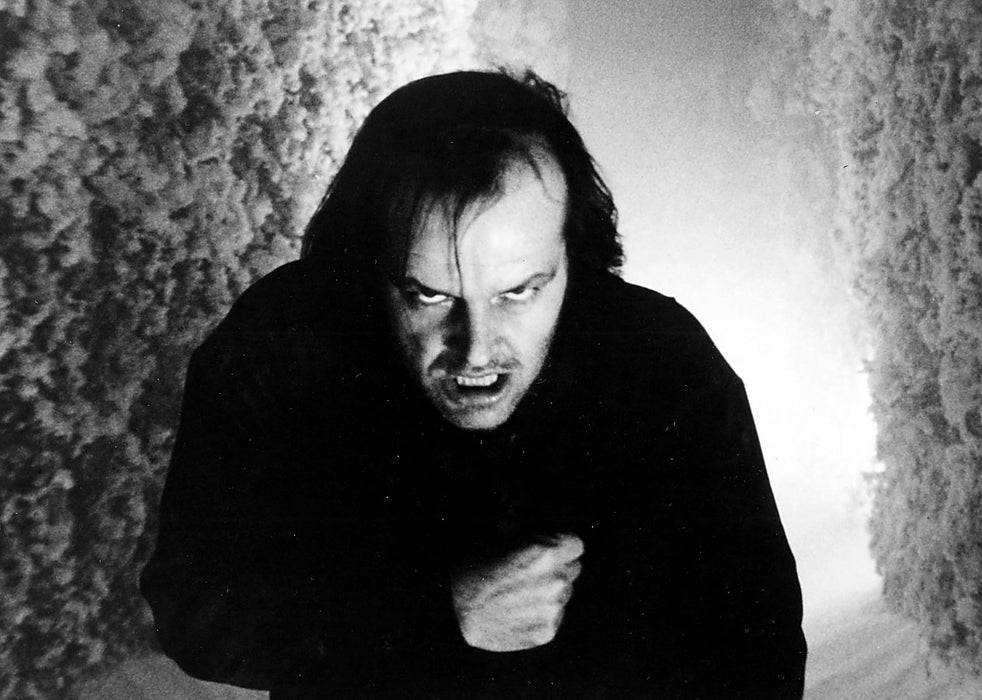 Jack Nicholson in The Shining