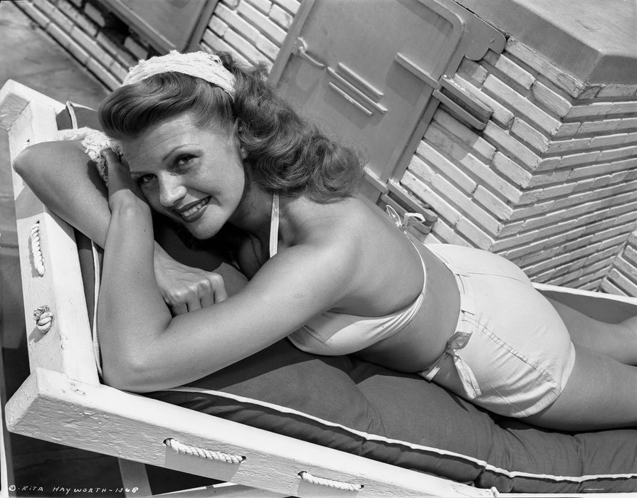 Rita Hayworth Smiling