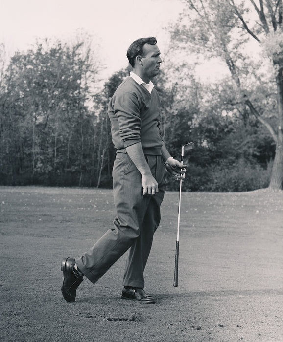 Arnold Palmer on the Course