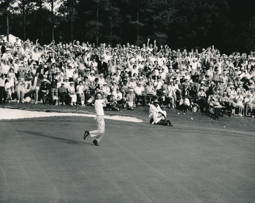 Arnold Palmer Wins The Masters on the 18th Hole