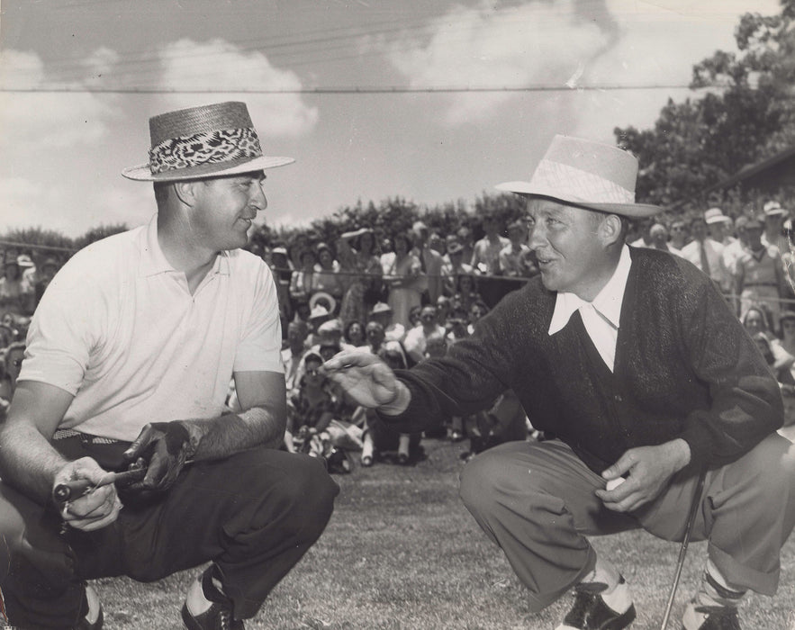 Bing Crosby and Sam Snead