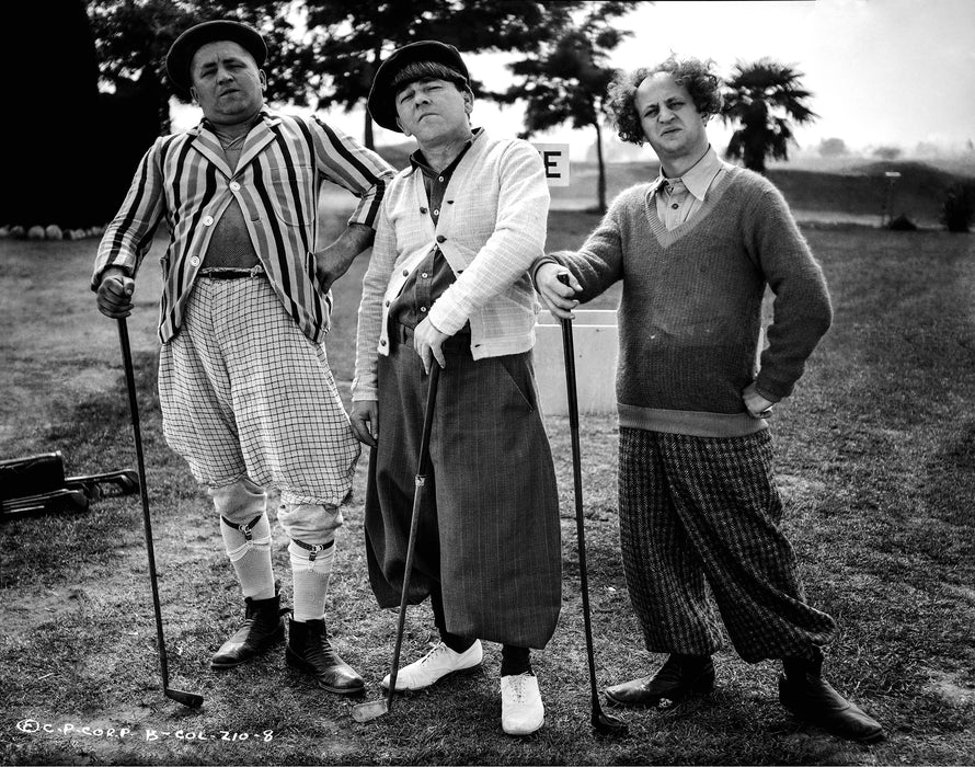 The Three Stooges Golfing