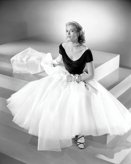 Grace Kelly by Bud Fraker - Black and White