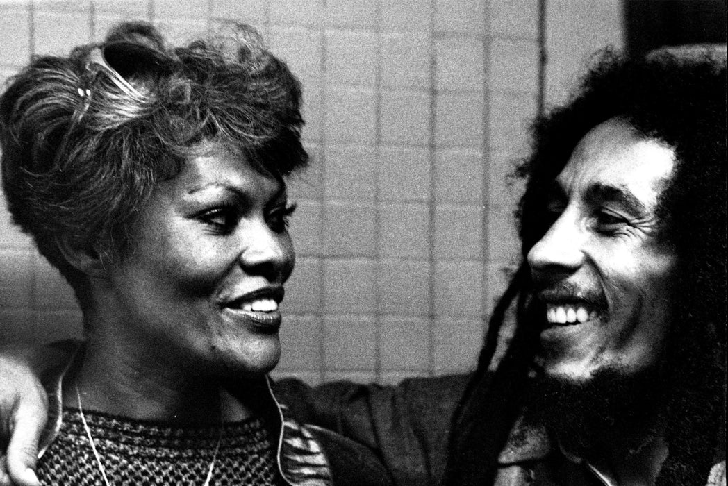 Bob Marley and Dionne Warwick