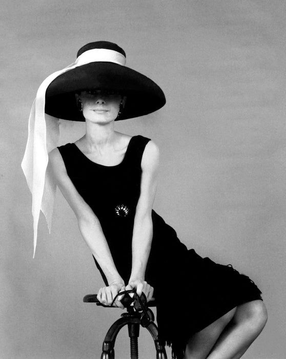 Audrey Hepburn in Wide Brimmed Hat