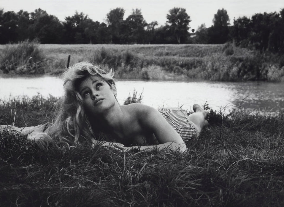 Brigitte Bardot on Grass, 1950s