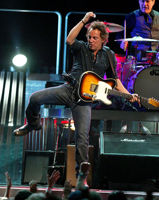 Bruce Springsteen performing at Madison Square Garden