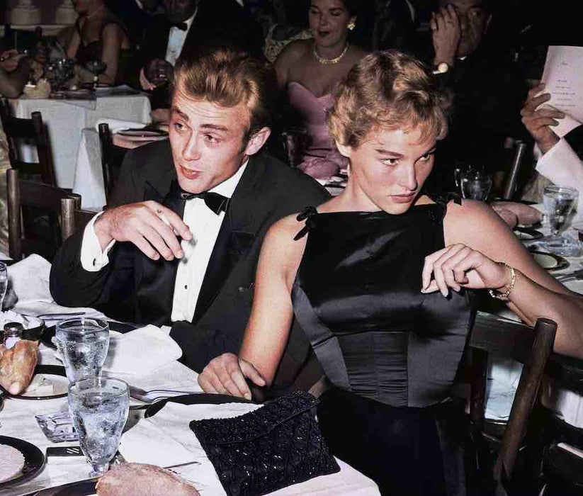 James Dean and Ursula Andress at Oscars by Frank Worth