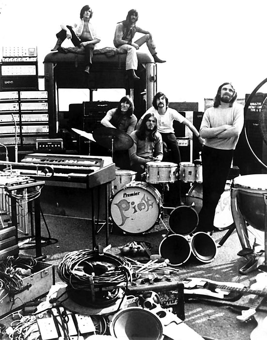 Pink Floyd before a Live Show