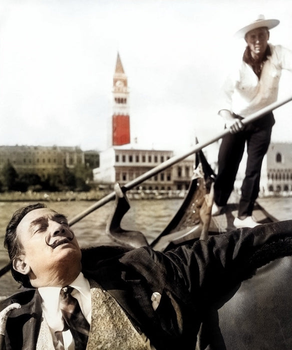 Salvador Dalí on Venice Canals