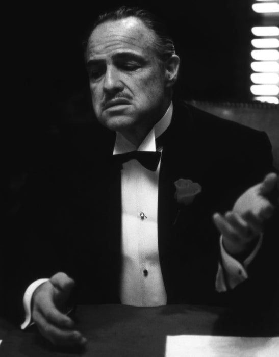 Marlon Brando in "The Godfather"