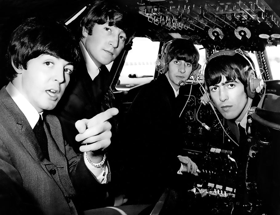 The Beatles in Cockpit