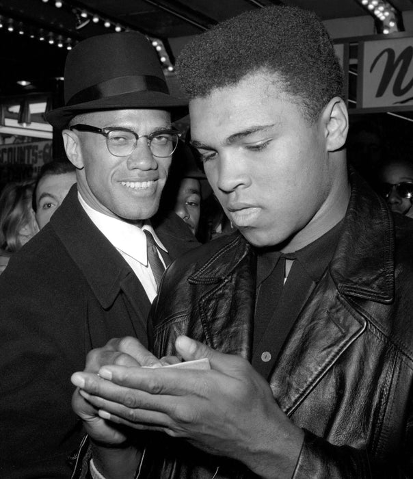 Muhammad Ali Signing Autograph