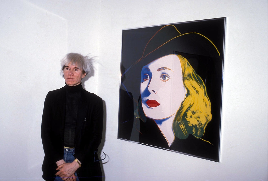 Andy Warhol with Ingrid Bergman with Hat (1983)