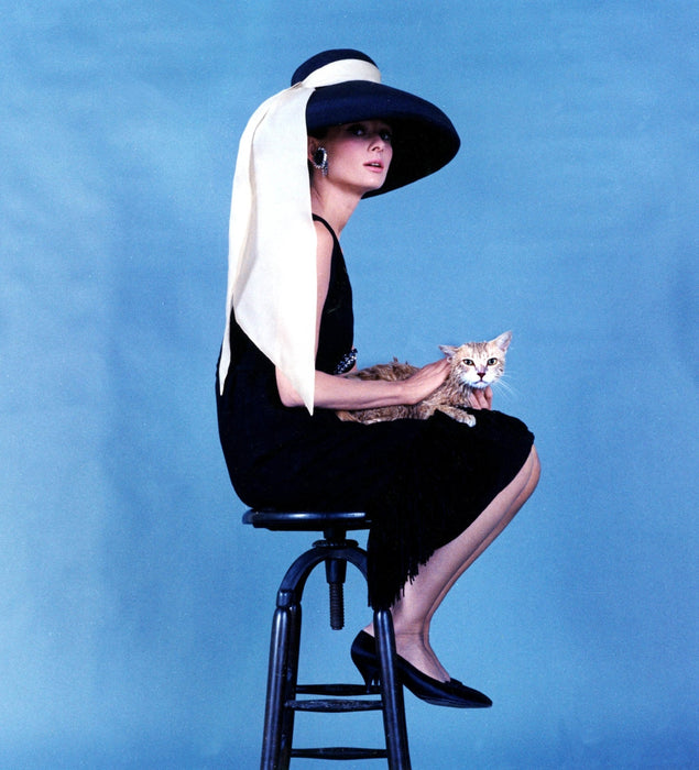 Audrey Hepburn in Breakfast at Tiffany's Studio Photo