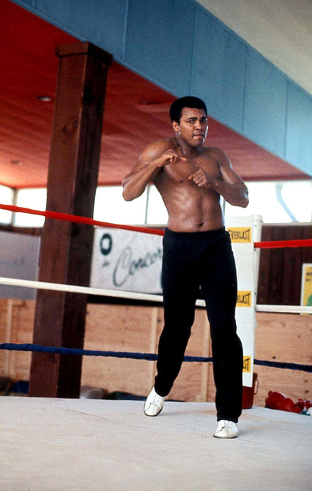 Muhammad Ali Training in the Ring