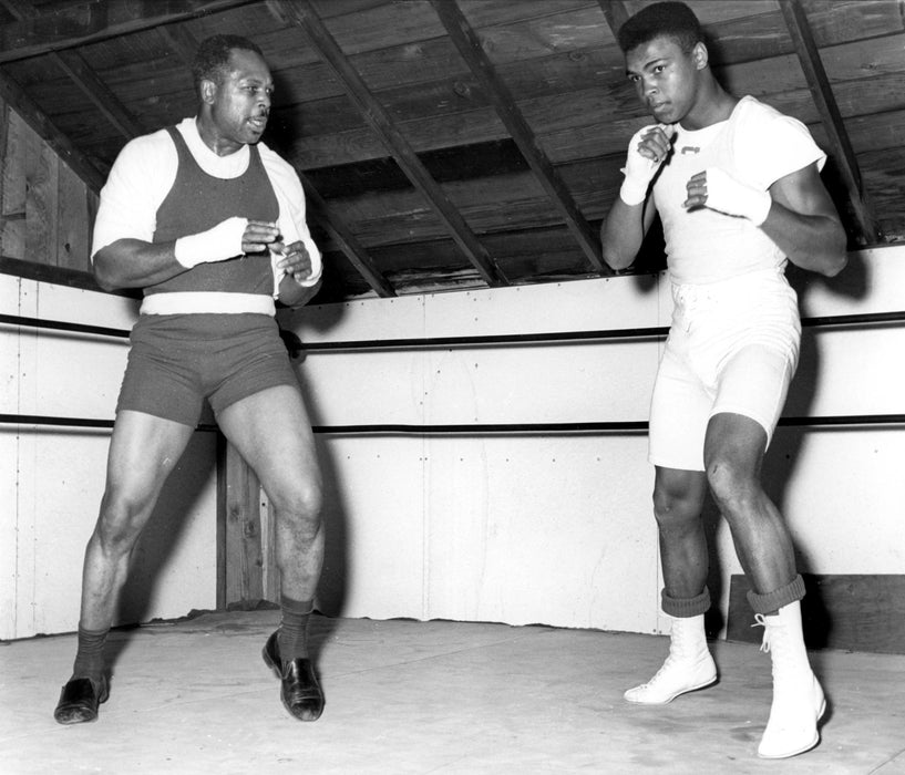 Young Muhammad Ali Training