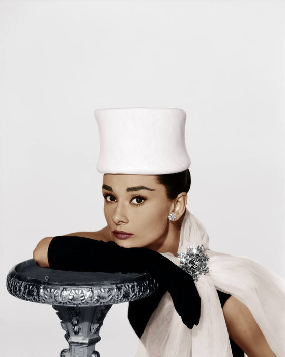 Audrey Hepburn in Hat by Bud Fraker