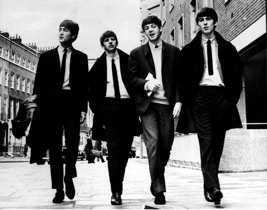 The Beatles Walking in London 1963