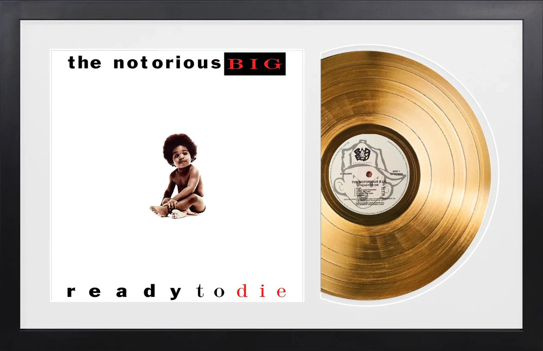 The Notorious B.I.G - Ready to Die - 24k Gold Plated, Limited Edition Album