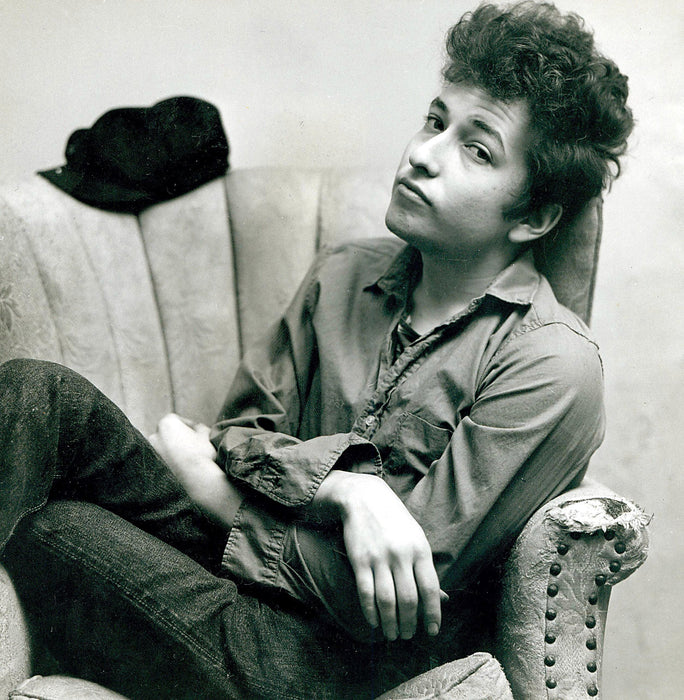 Bob Dylan on Chair