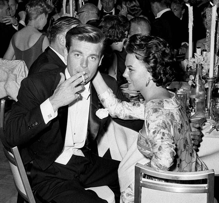 Robert Wagner and Natalie Wood at the Oscars 1959 by Frank Worth