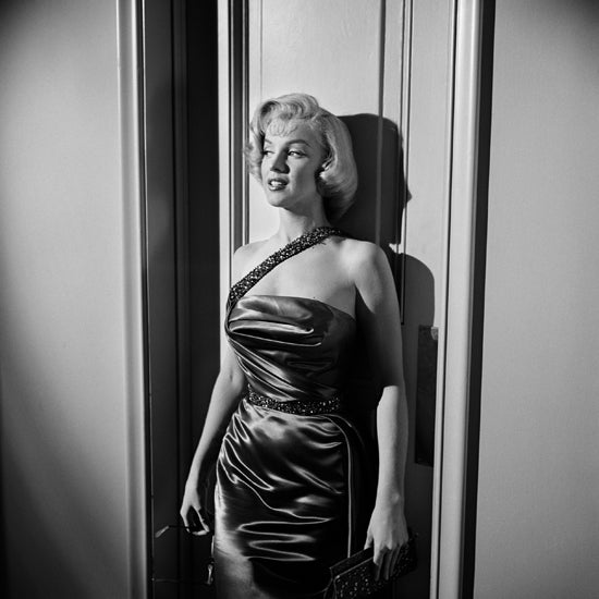 Marilyn Monroe Against Wall on Set of How to Marry a Millionaire, 1953 by Frank Worth