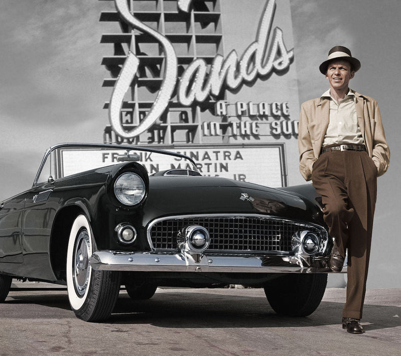 Frank Sinatra at The Sands Casino by Frank Worth