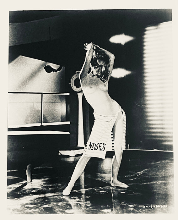 Brigitte Bardot Scantily Clad in Studio