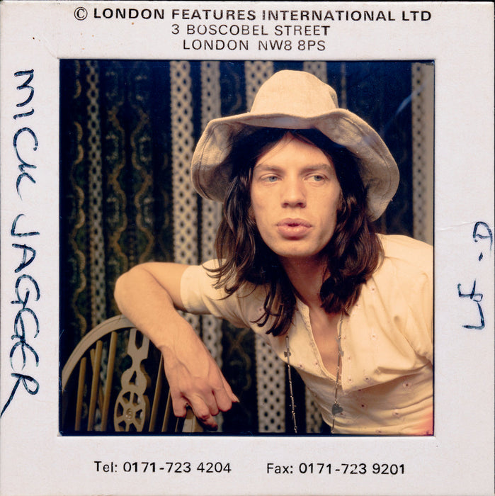 Mick Jagger in Hat