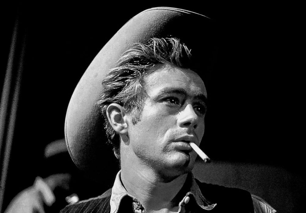 James Dean, In "Giant" 1955