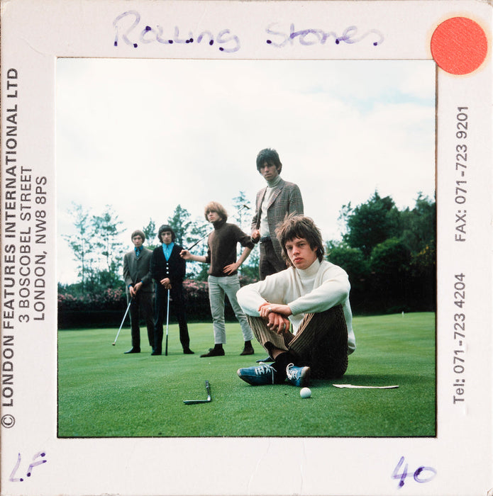 The Rolling Stones Playing Golf