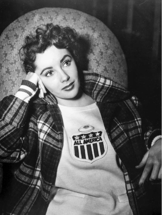 Liz Taylor in All America Jersey