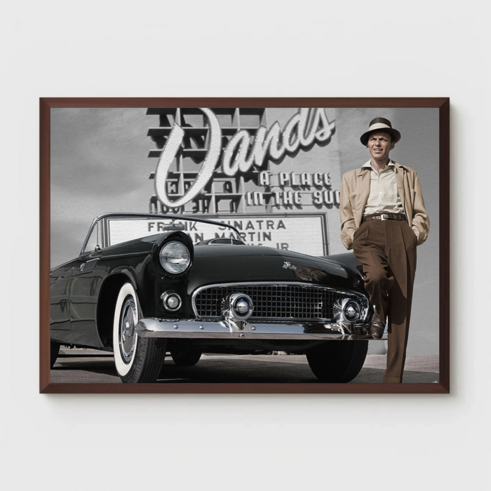 Frank Sinatra at The Sands Casino by Frank Worth