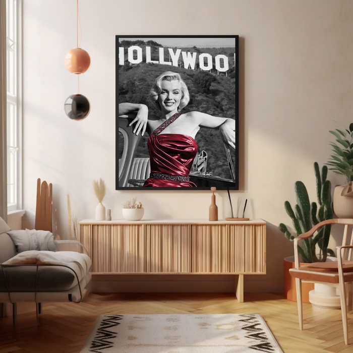 Marilyn Monroe Hollywood Sign by Frank Worth